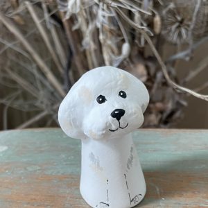 z-Designer Dog -Bichon Frise candlesnuffer